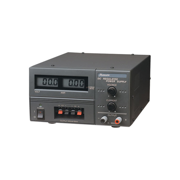 30V 5A Regulated Linear Benchtop Lab Power Supply