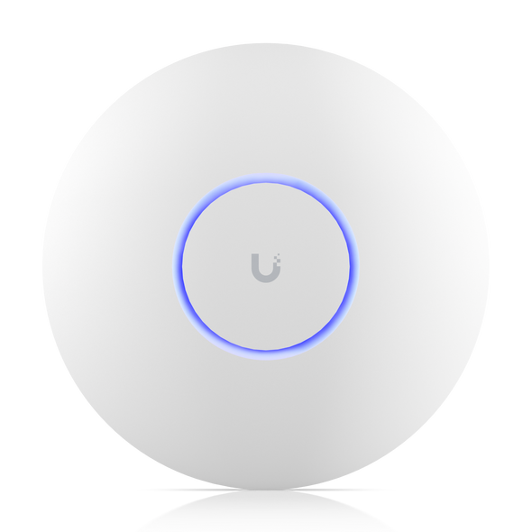 Ubiquiti UniFi WiFi 7 AP, U7-Pro, Ceiling-mount, AP 6 GHz Support, 2.5 GbE Uplink, 9.3 Gbps Over-the-air Speed, PoE+ Powered, 300+ Connect Devices