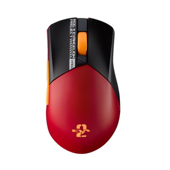 ASUS ROG Gladius III Wireless AimPoint EVA-02 Edition Gaming Mouse, 36,000dpi Optical Sensor, Tri-mode Connectivity, ROG SpeedNova, 79g