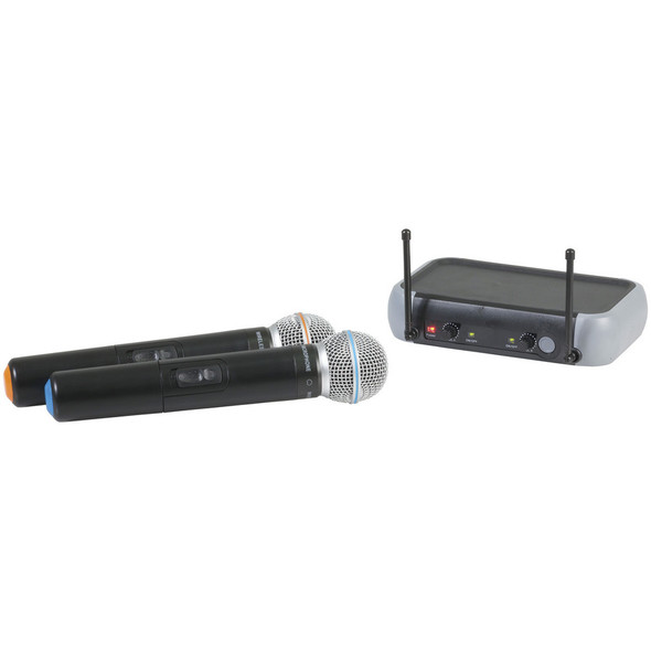 DIGITECH Dual Wireless UHF Microphone System