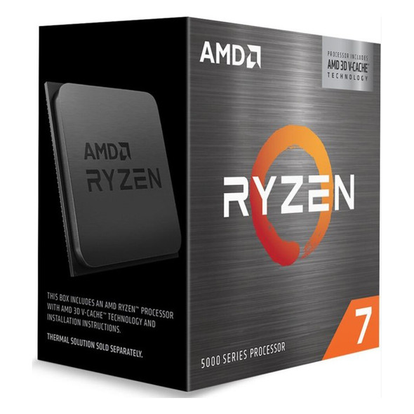 AMD Ryzen 7 5700X3D, 8-Core/16 Threads, Max Freq 4.1GHz, 100MB Cache Socket AM4 105W, without cooler