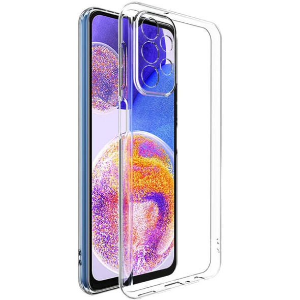 Phonix Samsung Galaxy A23 5G / Galaxy A23 4G (6.6') Jelly Clear Case - Ultra-thin & Lightweight, Strong & Durable Material, Non-Slip Coating