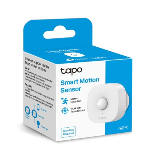 TP-Link Tapo Smart Motion Sensor, Wide Range Detection, Motion-Activated Light, Energy Saving, Instant Alerts & App Notification TP-Link Tapo Smart Motion Sensor, Wide Range Detection, Motion-Activated Light, Energy Saving, Instant Alerts & App Notification