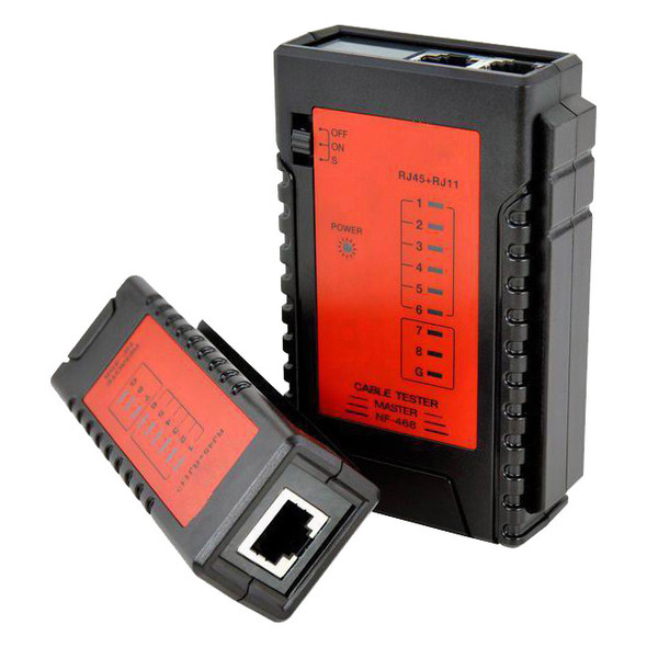 DOSS NF468 LAN cable continuity tester RJ11 RJ45 tester DOSS NF468 LAN cable continuity tester RJ11 RJ45 tester