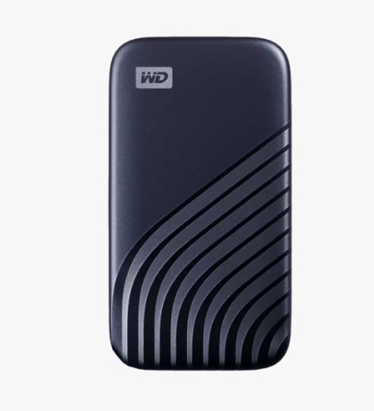 WD 2TB My Passport™ SSD Portable Storage -1050MB/s1 and write speeds of up to 1000MB/s1 -USB 3.2 Gen-2 and USB-C™ -Password Protection