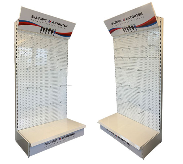 Retail Cable Display Stand #2 - Dimension 45x102x180cm - Get it FREE when buy $1000 8ware/Astrotek Products (1 stand per box)