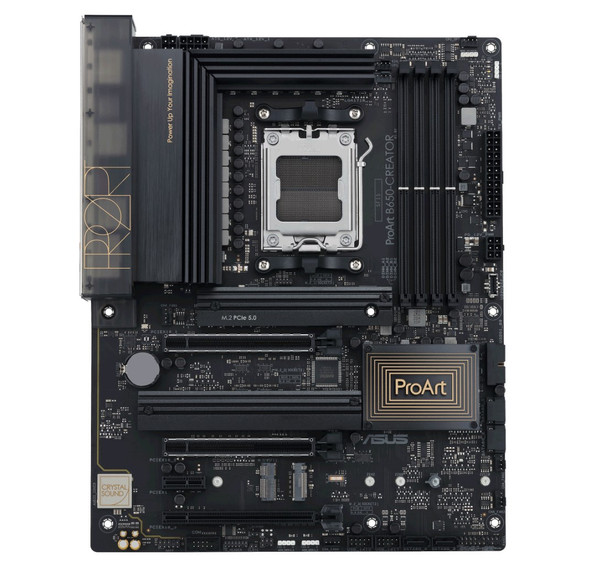 ASUS AMD B650 ProArt B650-CREATOR (AM5) ATX Motherboard 4xDDR5 192GB, 2 x PCIe 4.0 x16 slots,3 x M.2 slots,4 x SATA, 2.5Gb Ethernet,1Gb Ethernet
