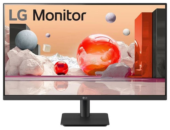 LG 27' FHD IPS Monitor 100Hz AMD FreeSync 1920x1080 16:9 5ms Tilt Adjustment D-Sub HDMI Reader Mode Black Stabiliser Slim Bezel 3yrs