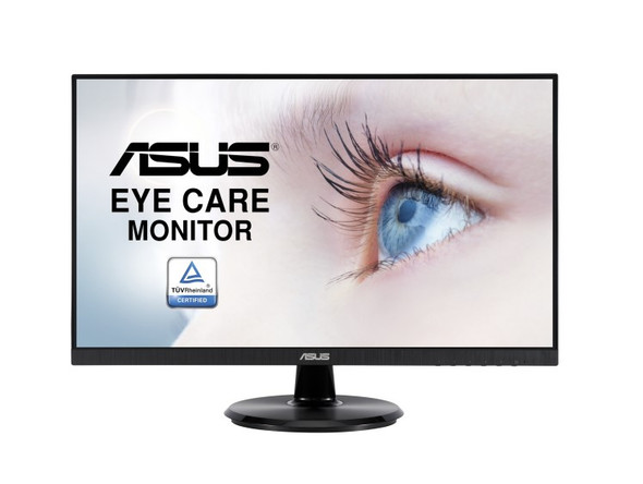 ASUS VA24DCP 23.8'  Eye Care Monitor, Full HD, IPS, Frameless, USB-C, 65W PD, 75Hz, Adaptive-Sync/FreeSync™,  Low Blue Light, Flicker Free, Wall Mount