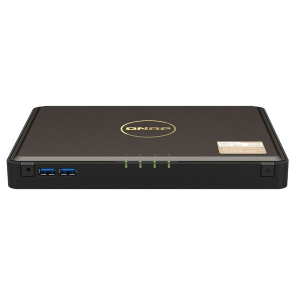 QNAP TBS-464-8G 4-bay M.2 PCIe SSD NASbook QNAP TBS-464-8G 4-bay M.2 PCIe SSD NASbook