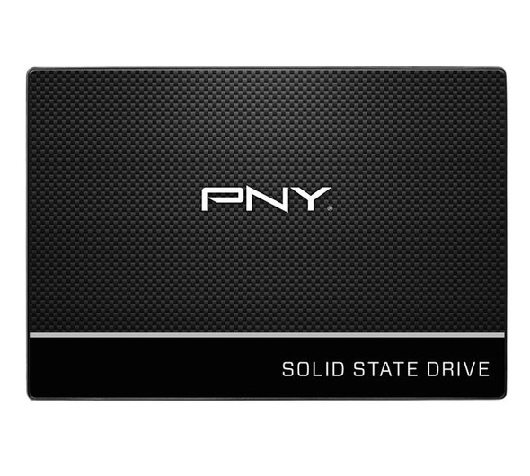 PNY CS900 480GB 2.5' SSD SATA3 515MB/s 490MB/s R/W 200TBW 99K/90K IOPS 2M hrs MTBF 3yrs wty (LS> SSD7CS900-500-RB)