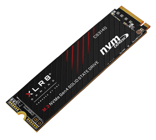 (LS) PNY CS3140 2TB NVMe Gen4 SSD for PS5 7500MB/s 6850MB/s R/W 1400TBW 650K/700K 2M hrs MTBF 5yrs wty