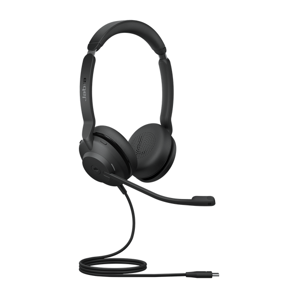 Jabra Evolve2 30 SE Wired USB-C MS Stereo Headset, Lightweight & Durable, Noise Isolating Ear Cushions, Clear Calls, 2Yr Warranty