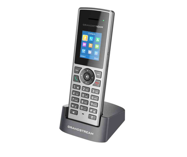 Grandstream DP722 Cordless Mid-Tier DECT Handet 128x160 colour LCD, 2 Programmable Soft Keys, 20hrs Talk Time & 250 hrs Standby Time.