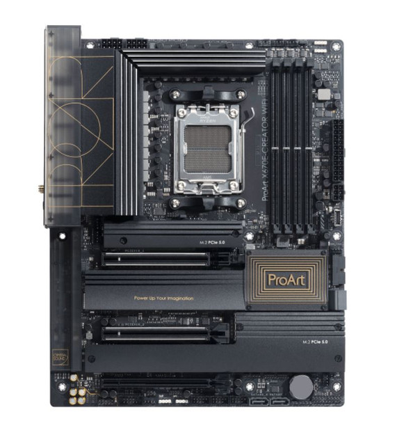 ASUS AMD X670E ProArt X670E-CREATOR WIFI (AM5) ATX Motherboard 4x DDR5 128GB, 2x PCIe 5.0 x16 slots,4 x M.2 slots,4 x SATA,Wi-Fi 6E