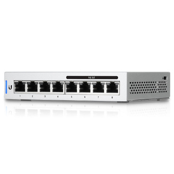 Ubiquiti UniFi Switch 8-port 60W with 4 x 802.3af PoE Ports