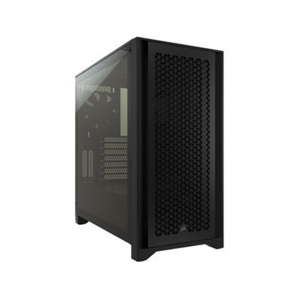 Corsair Carbide Series 4000D Airflow ATX Tempered Glass Black, 2x 120mm Fans pre-installed. USB 3.0 x 2, Audio I/O. Case NDA Sept 16