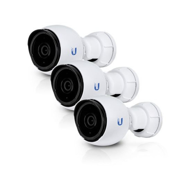 Ubiquiti UniFi Protect Camera UVC-G4-BULLET 3 Pack Infrared IR 1440p Video 24 FPS- 802.3af is embedded