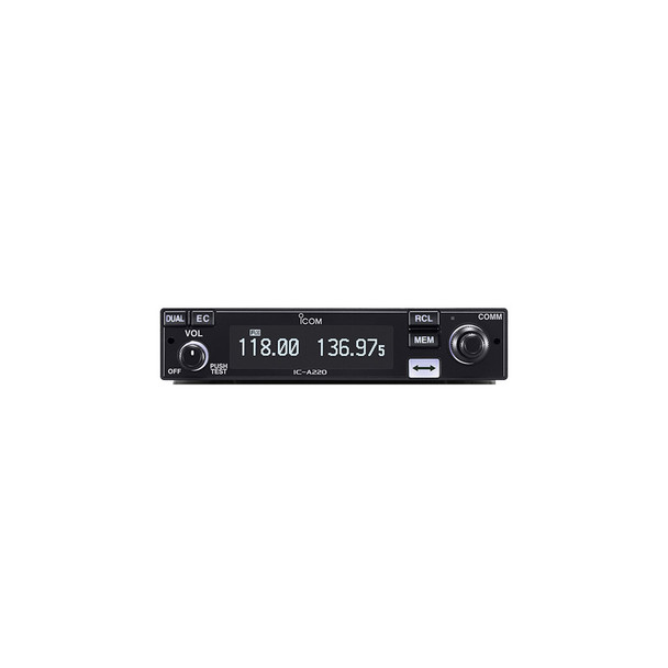 ICOM IC-A220 TSO VHF AIR BAND Panel Mount Transceiver