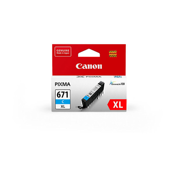 Canon CLI671XL Cyan Ink Cart Canon CLI671XL Cyan Ink Cart