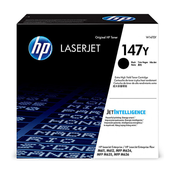 HP #147Y Black Toner W1470Y HP #147Y Black Toner W1470Y