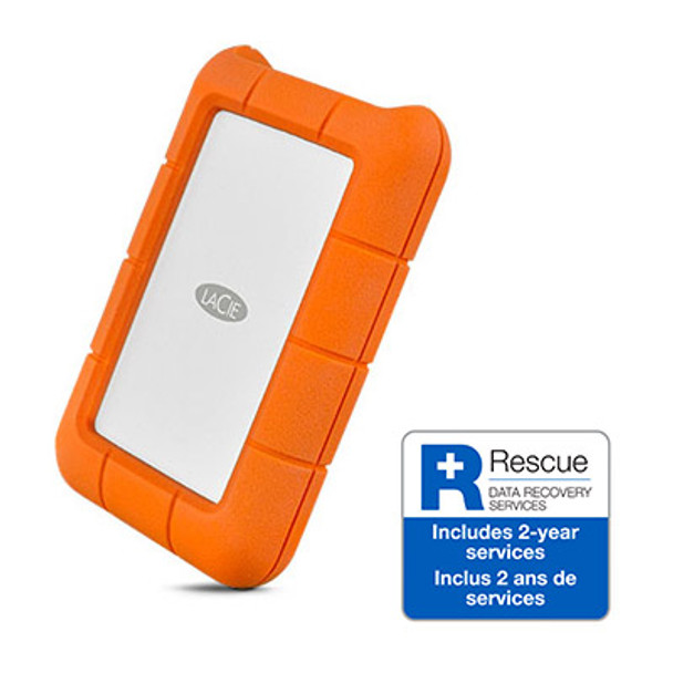 LaCie Rugged USB 3.1 TYPE C 2.5E 1TB 3600RPM 2YRS