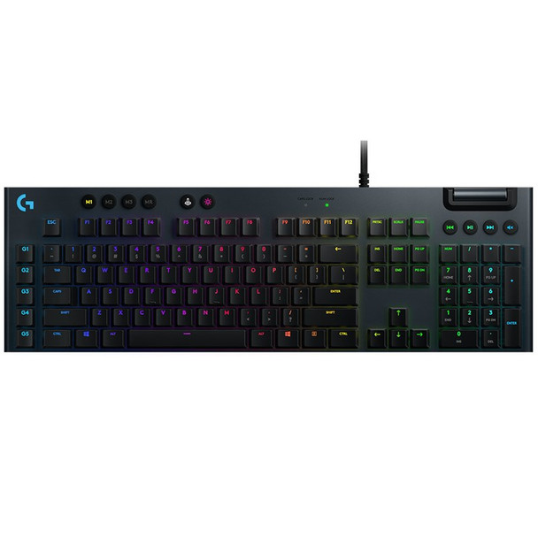 Logitech G815 LIGHTSYNC RGB Mechanical Gaming Keyboard - GL Tactile