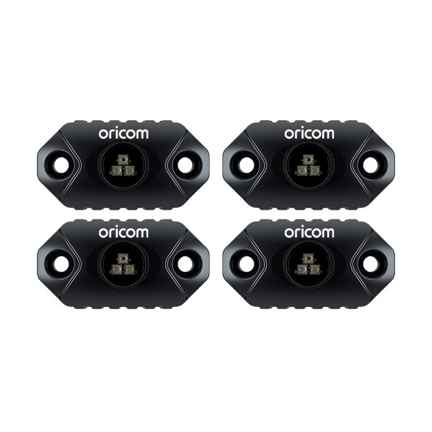 ORICOM LED Rock Light 4 Pack (RGB)