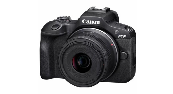 Canon EOS R100 24.1 Megapixel Digital SLR Camera with Lens