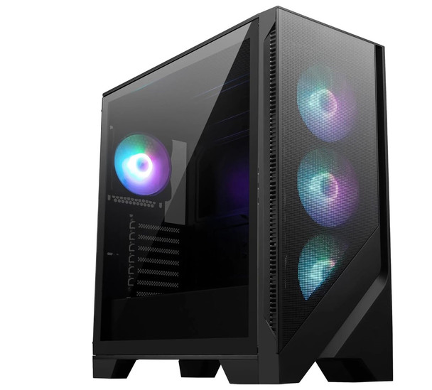 MSI MAG FORGE 320R AIRFLOW Micro ATX Case, 2x USB 3.2, 1x Audio, 1x Mic, 1x LED, 1x 2.5', 2x 2.5'/3.5', Micro ATX / Mini ITX(NEW)