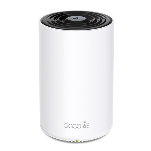 TP-Link Deco XE75 AXE5400 Tri-Band Mesh Wi-Fi 6E System(1-pack) 574 Mbps at 2.4 GHz + 2402 Mbps at 5 GHz + 2402 Mbps at 6 GHz