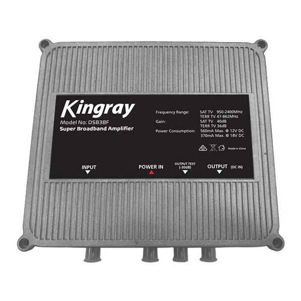 DSB38F SUPER BROADBAND AMPLIFIER KINGRAY FOX APP. # F30977