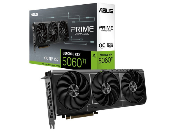 ASUS nVidia GeForce DUAL-RTX5060TI-O8G RTX 5060 Ti 8GB GDDR7 OC Edition 2602MHz Boost Clock, RAM 28Gbps, 767AI TOPs, Digital Max Resolution ASUS nVidia GeForce DUAL-RTX5060TI-O8G RTX 5060 Ti 8GB GDDR7 OC Edition 2602MHz Boost Clock, RAM 28Gbps, 767AI TOPs, Digital Max Resolution