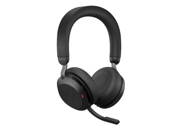 Jabra Evolve2 75 USB-C Link380a MS Stereo Black, 8-Mic Technology, 36 Hours Battery & Fast Charge, Dual-Foam Tech, Discreet Hide-Away Boom Arm Jabra Evolve2 75 USB-C Link380a MS Stereo Black, 8-Mic Technology, 36 Hours Battery & Fast Charge, Dual-Foam Tech, Discreet Hide-Away Boom Arm