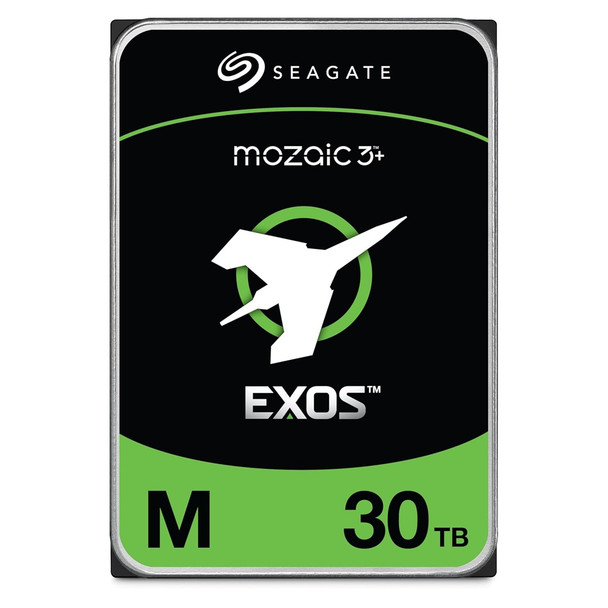 Seagate Exos M 30TB, Enterprise Internal Hard Drive HDD 3.5', 6GB/s, SATA 7200RPM, 512MB, 5YR WTY