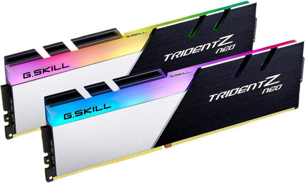 G.SKILL Trident Z Neo RGB 64GB DDR4 Desktop RAM Kit 2X 32GB - 3200MHz - CL16-1.35V - CL16-18-18-38 - F4-3200C16D-64GTZN [F4-3600C18D-64GTZN]