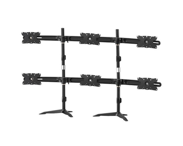 AAVARA DS610 FREESTANDING HEXA MONITOR STAND