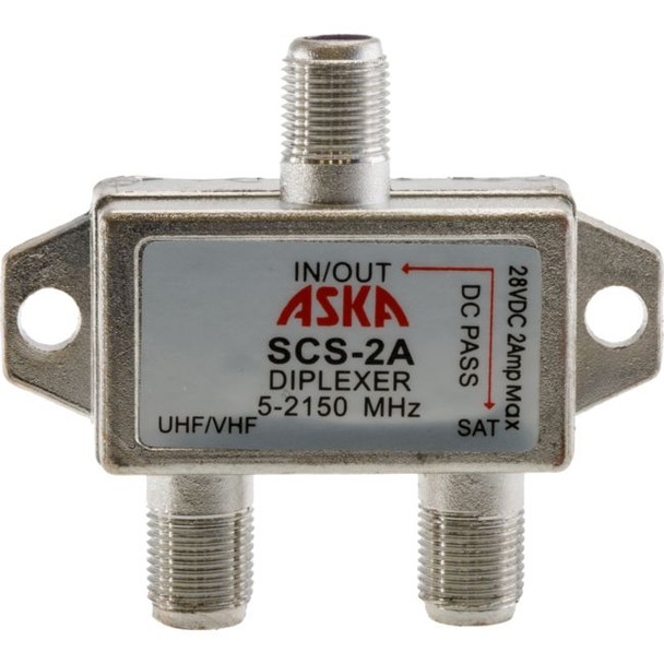 Satellite And Fta Diplexer F' Type Free To Air Combiner