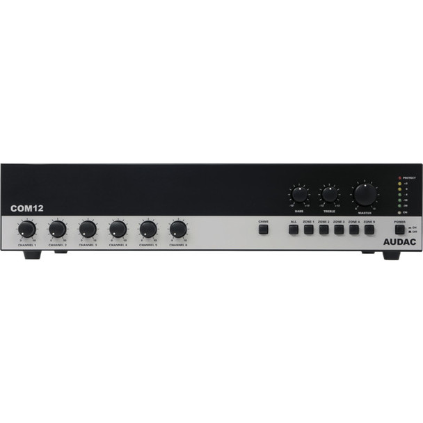 AUDAC Audac 120W 100V Mixer Amp 5 Zones - 100V