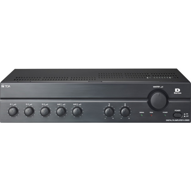 TOA Toa 60W - 100V Only Pa Amp 3X Mic, 2X Aux Ip - Vox Muting