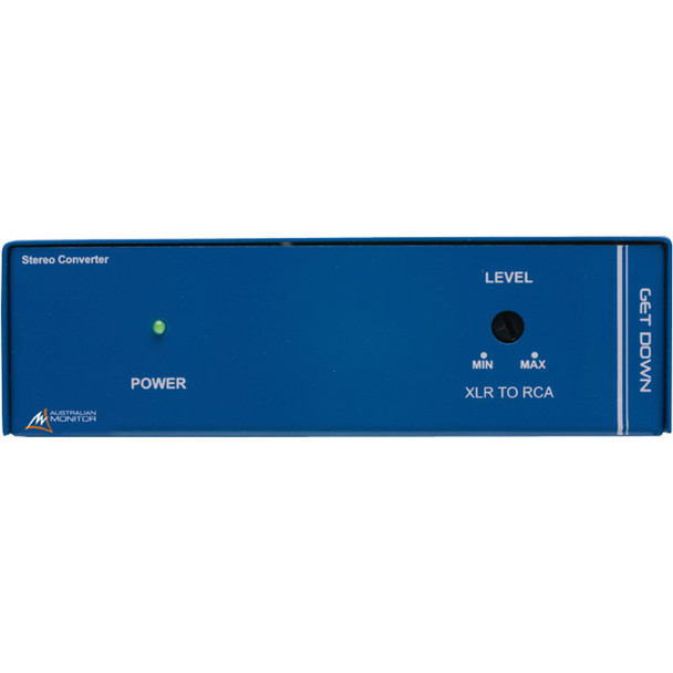 AUSTRALIAN MONITOR Dual Xlr To Rca Converter Australian Monitor