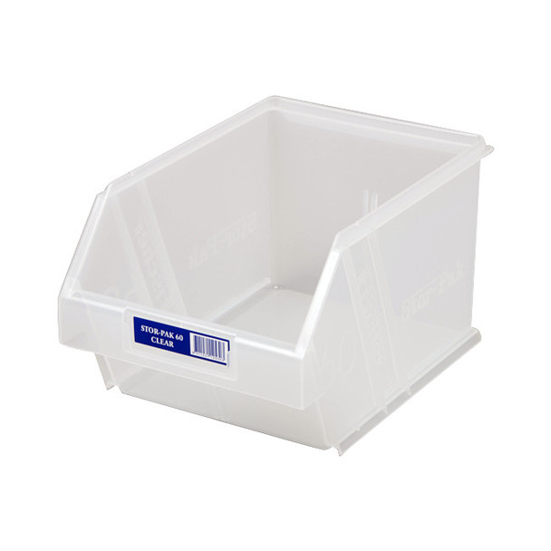 FISCHER PLASTIC Medium Storage Drawer Clear Stor-Pak Containers