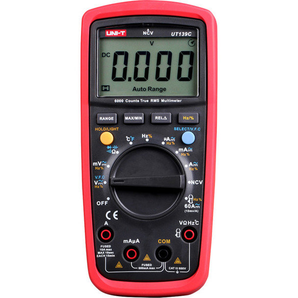 UNI-T True-Rms Digital Multimeter With Temperature
