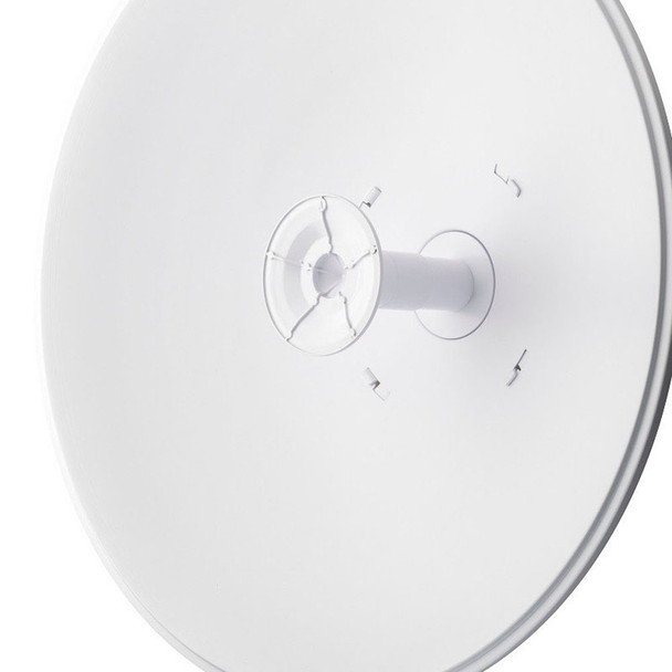 Ubiquiti 5GHz airFiber Dish 30dBi Slant 45 degree signal angle for optimum interference avoidance