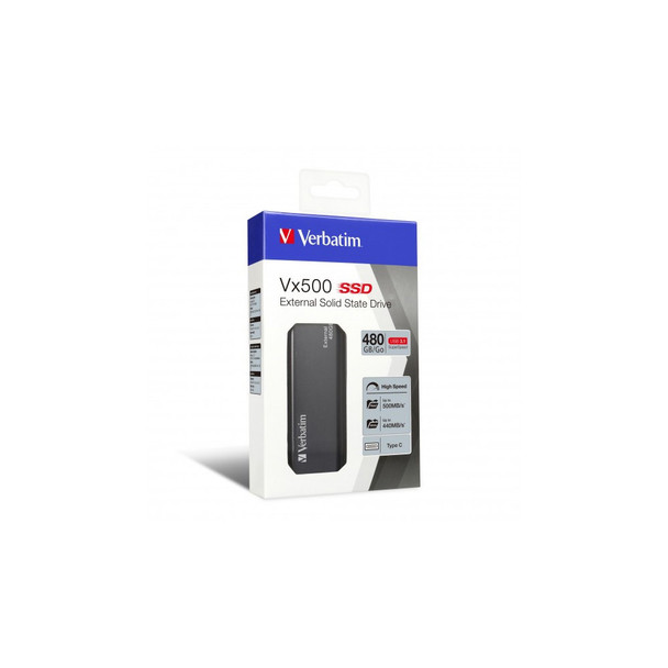 Verbatim Vx500 EXTERNAL SSD Drive 480GB USB3.1