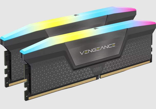 Corsair Vengeance RGB 64GB (2x32GB) DDR5 DRAM 6000MT/s CL30 AMD EXPO & Intel XMP Memory Kit