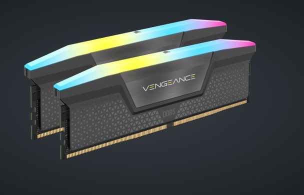 Corsair Vengeance RGB 32GB (2x16GB) DDR5 DRAM 6000MT/s CL36 AMD EXPO & Intel XMP Memory Kit