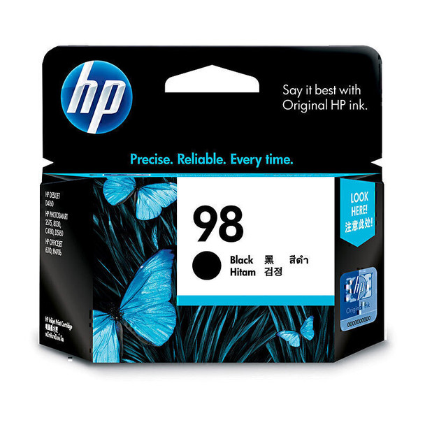 HP #98 Black Ink Cart C9364WA