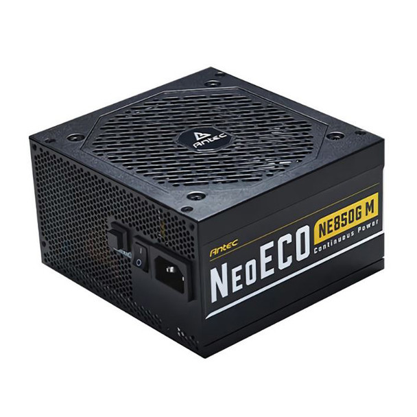 Antec NE 850w 80+ Gold, Fully-Modular, LLC DC, 1x EPS 8PIN, 120mm Silent Fan, Japanese Caps, ATX Power Supply, PSU, 7 Years Warranty