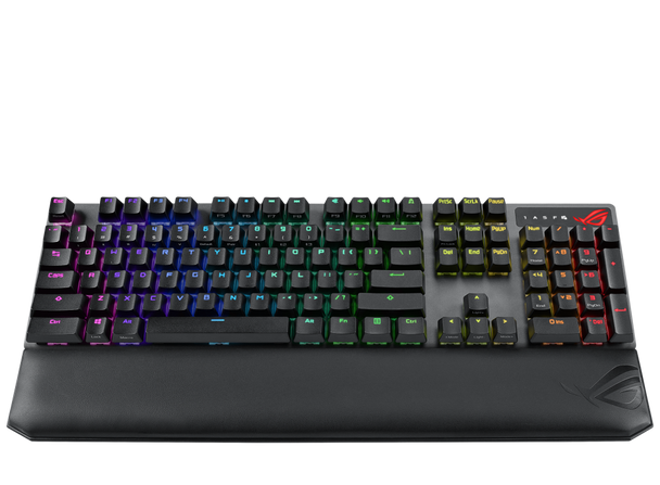 ASUS XA09 ROG STRIX SCOPE NX Red Switch Wireless Deluxe Gaming Mechanical Keyboard, RGB, ROG NX Switch, Extended CTRL Key
